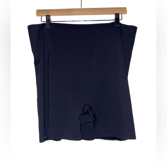 Spanx Tummy Control Thinstincts Shapewear High‎ Waist Black Short Women 3X - Picture 1 of 10
